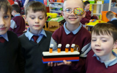 Senior infants learned all about the Titanic